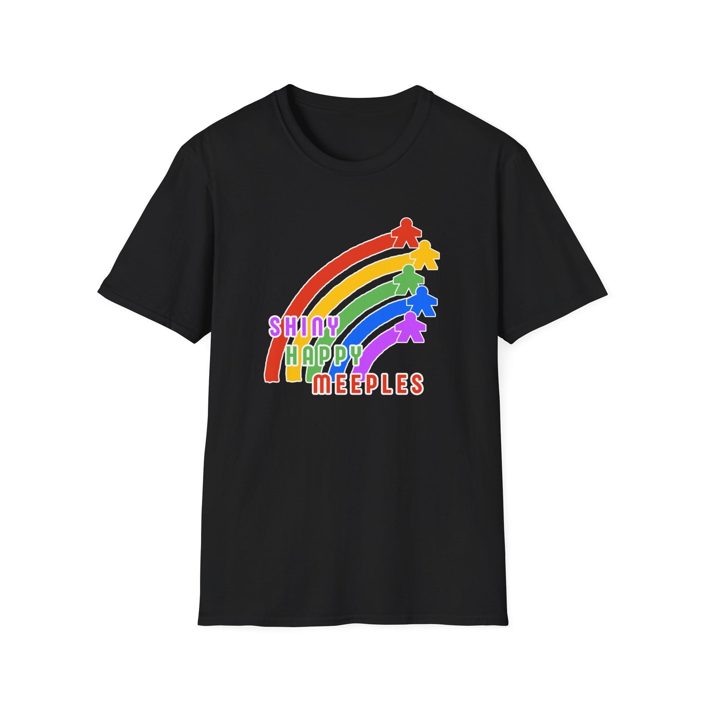 Shiny Happy Meeples T-Shirt