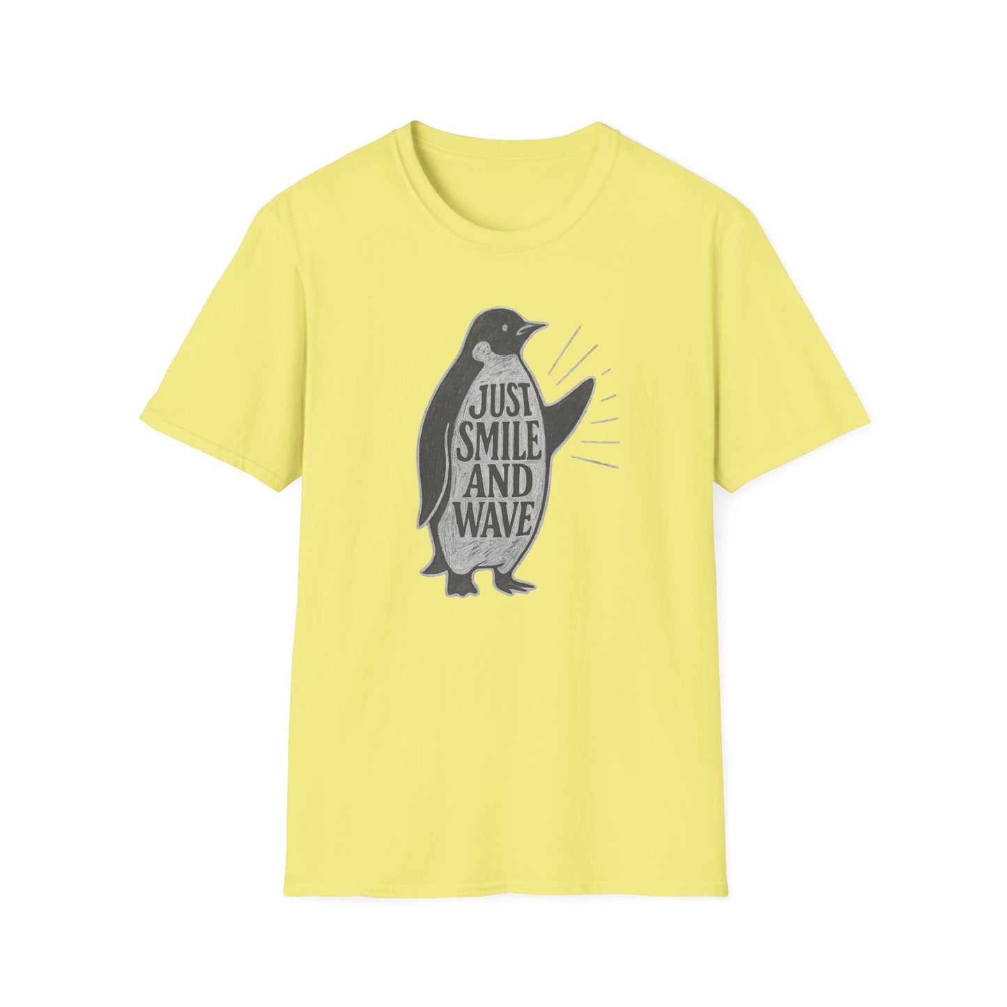 Penguin Just Smile and Wave T-Shirt