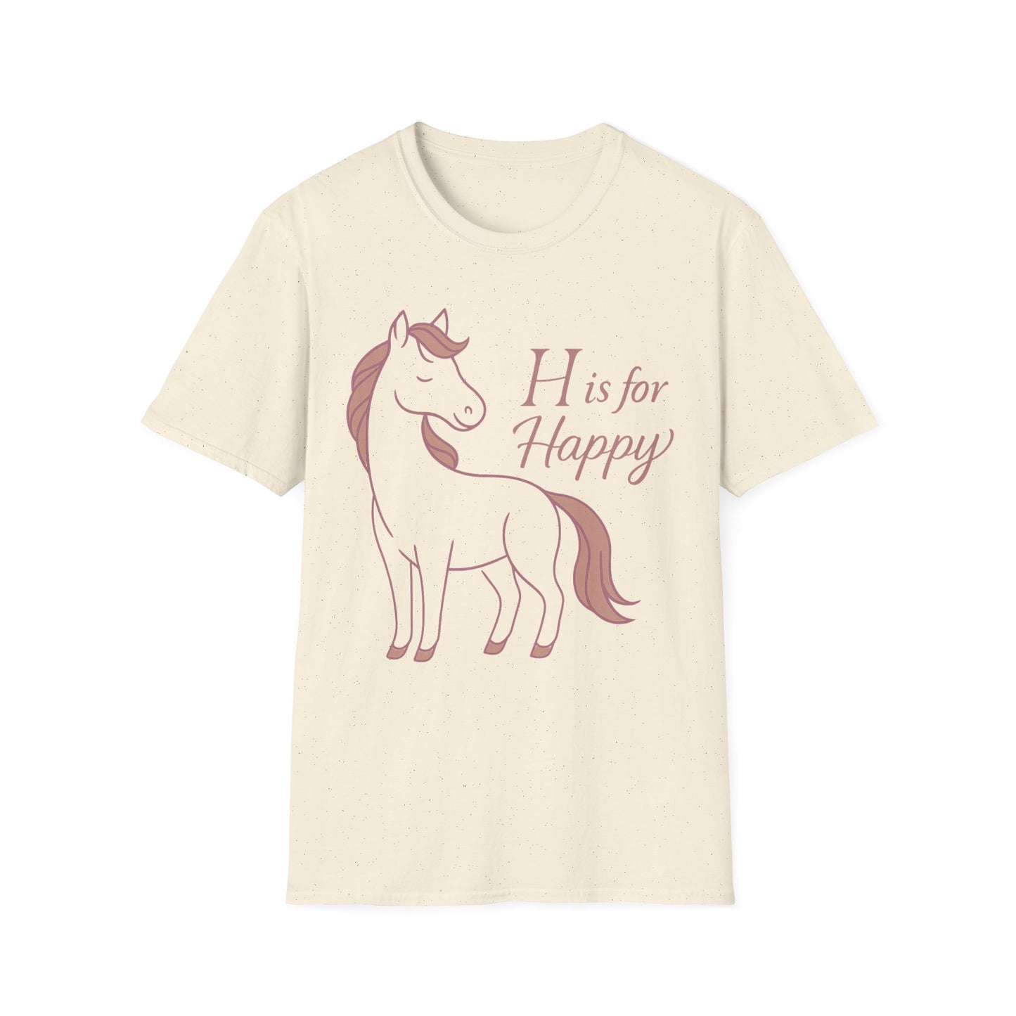 H is for Happy Horse T-Shirt
