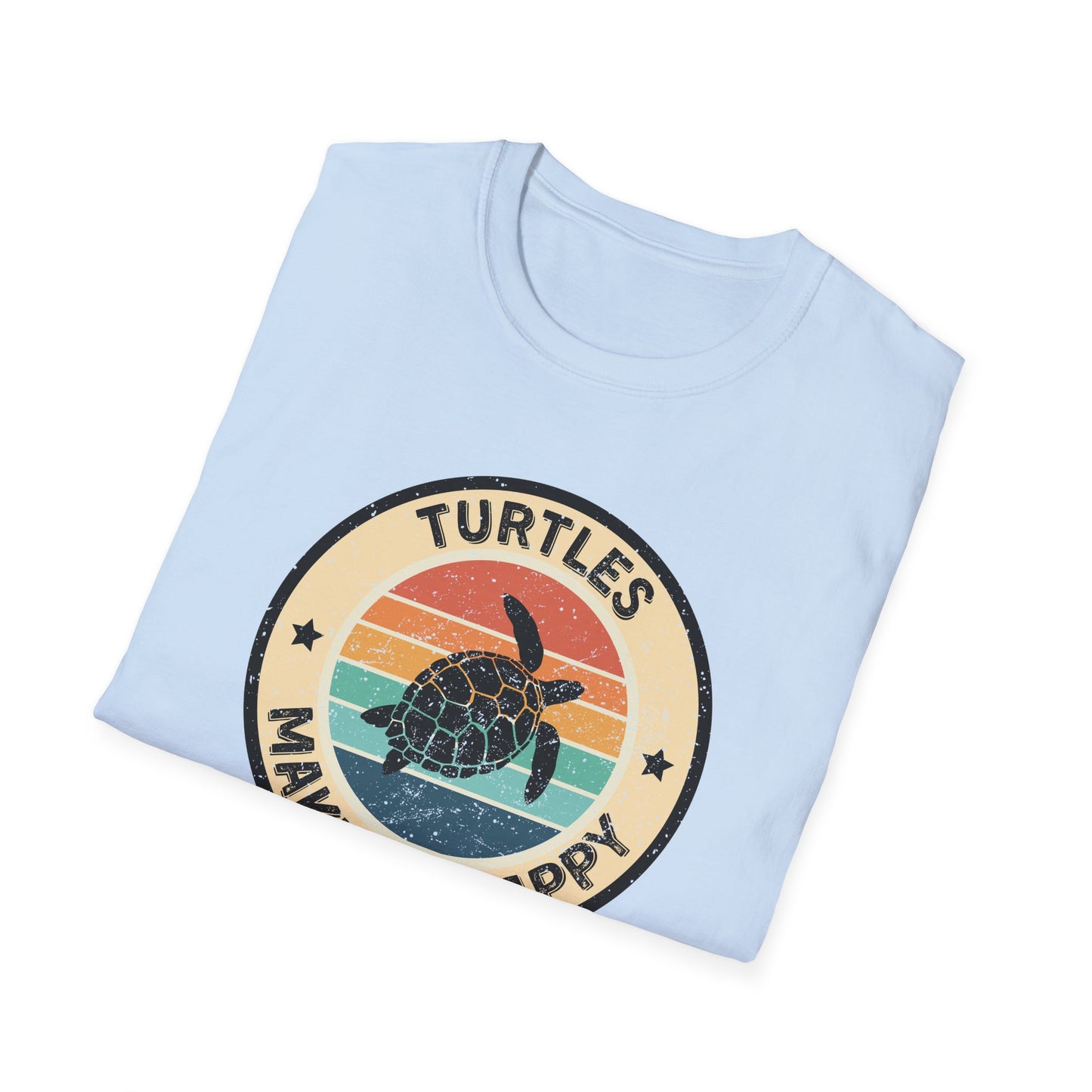 Turtles Make Me Happy T-Shirt