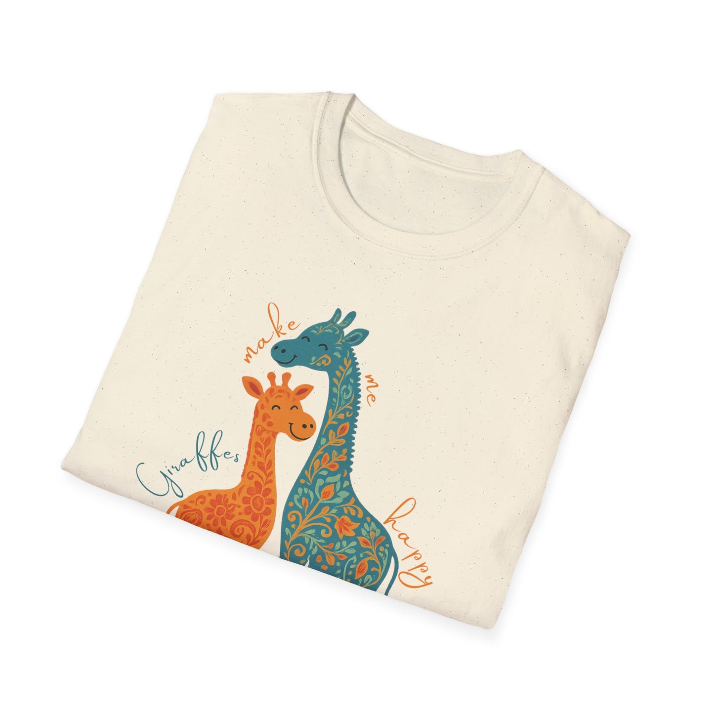 Giraffes Make Me Happy T-Shirt