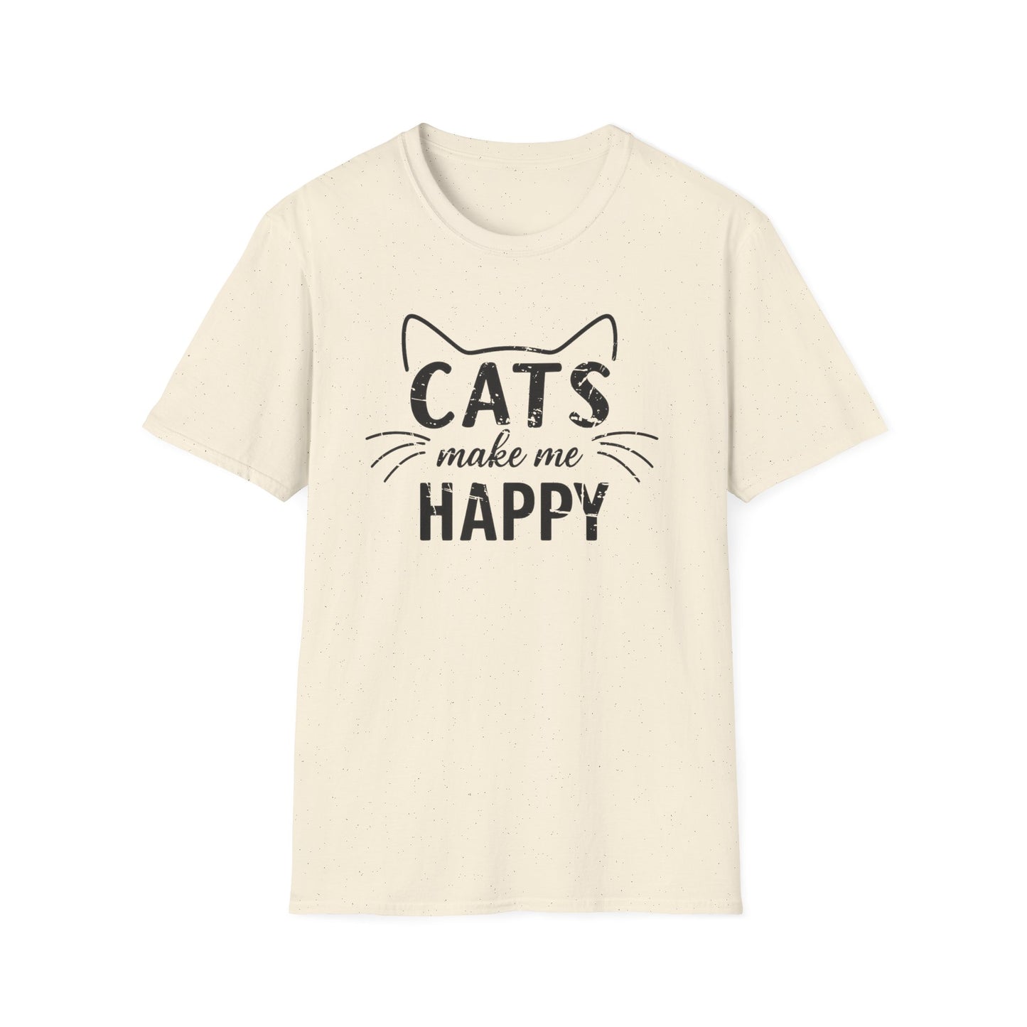 Cats Make Me Happy T-Shirt