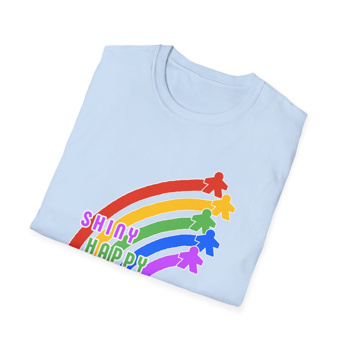 Shiny Happy Meeples T-Shirt