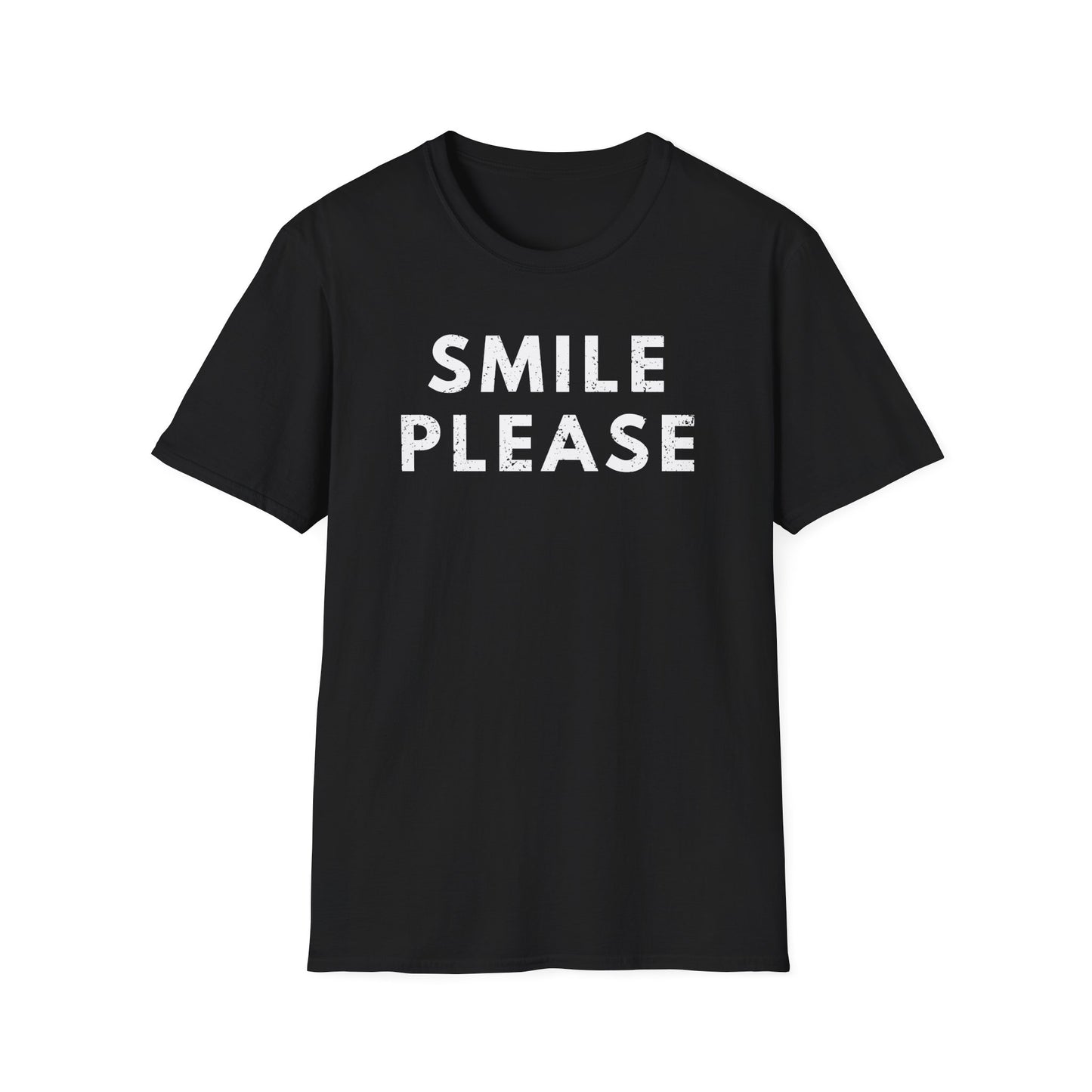 Smile Please with Texture T-Shirt