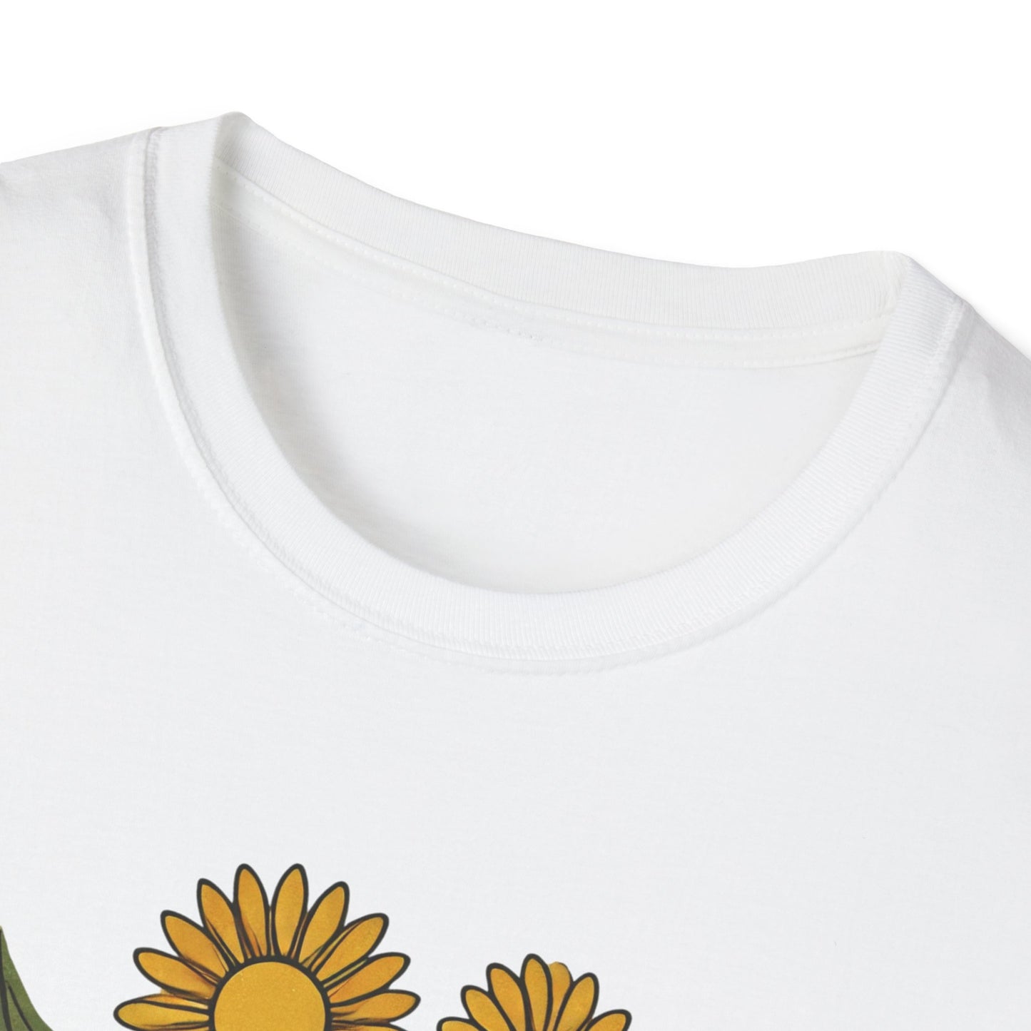 Yellow Smiley Vase T-Shirt