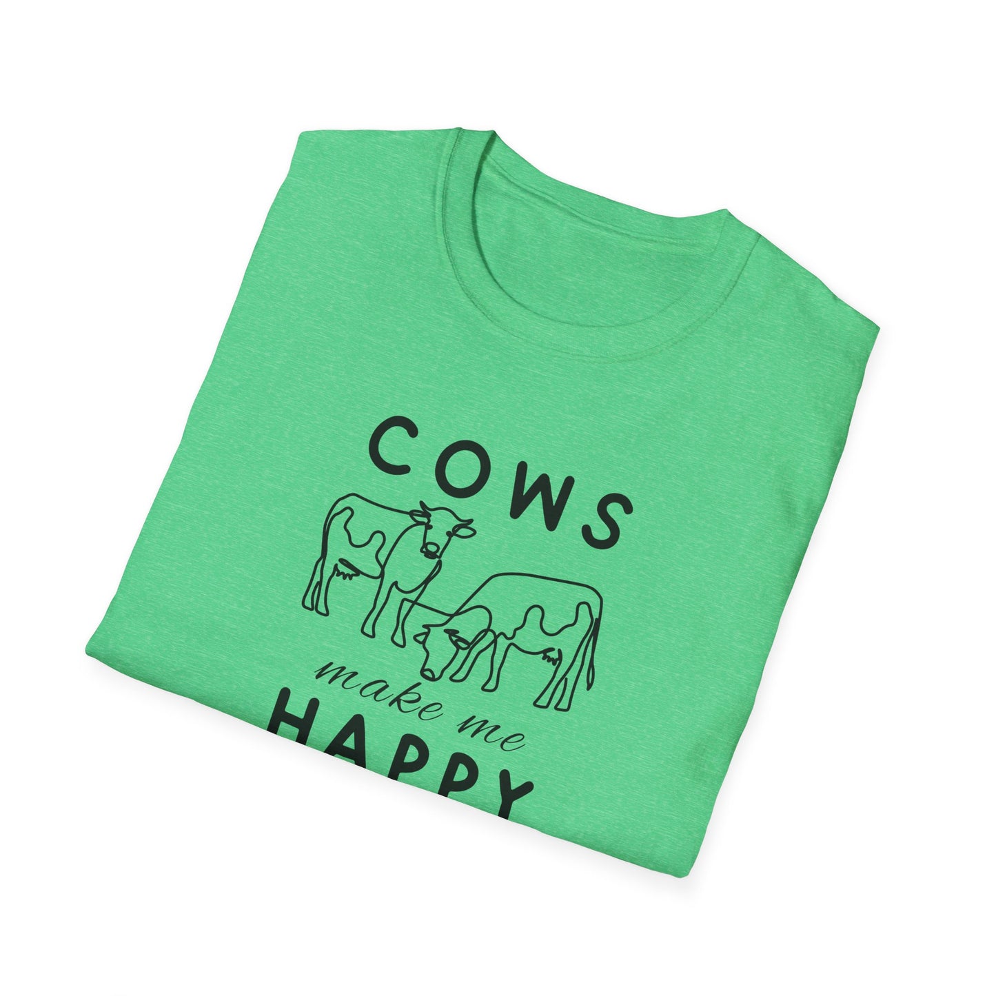 Cows Make Me Happy T-Shirt