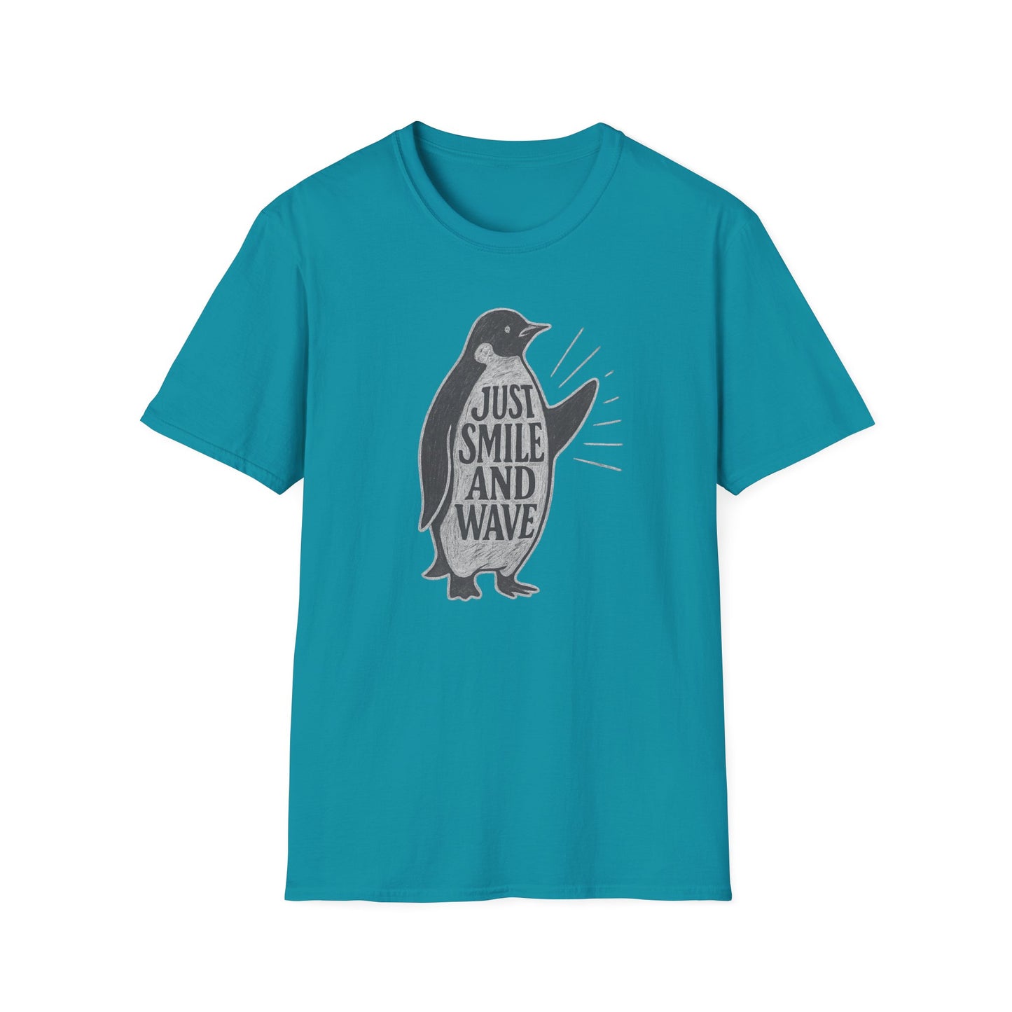 Penguin Just Smile and Wave T-Shirt