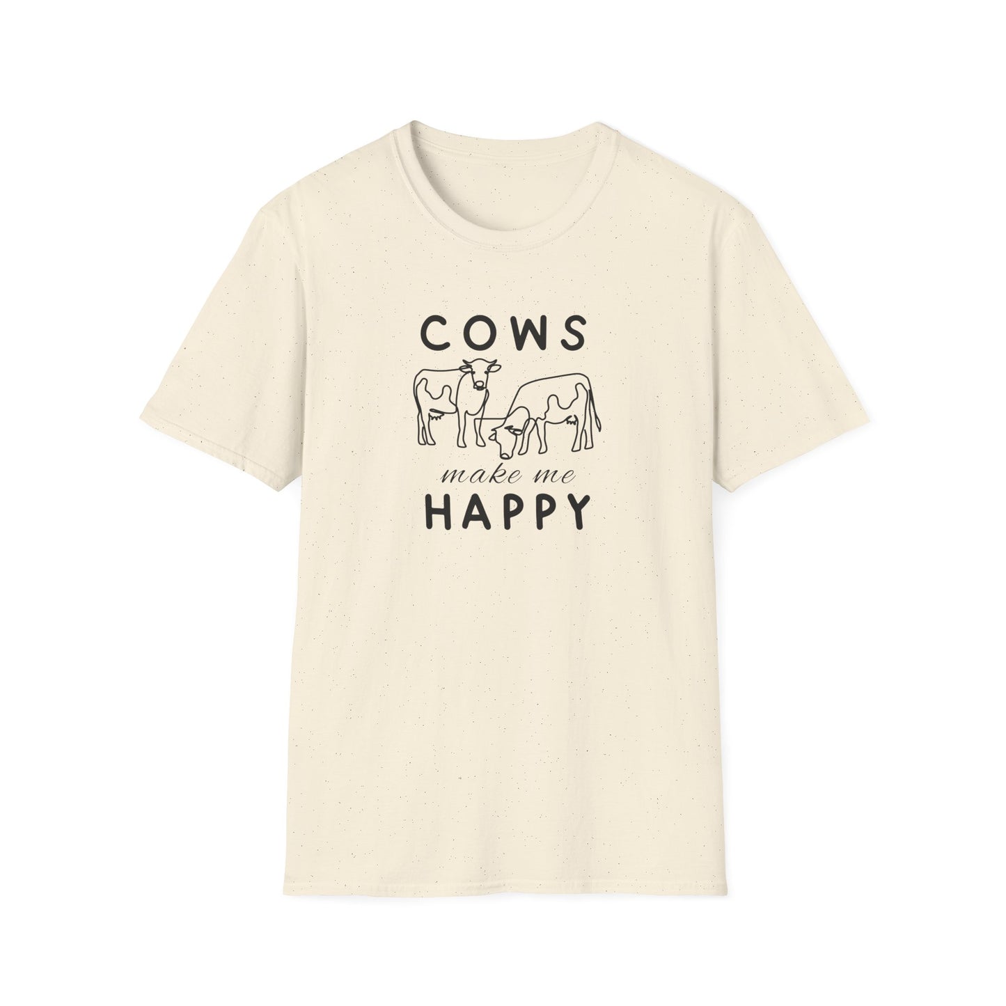 Cows Make Me Happy T-Shirt