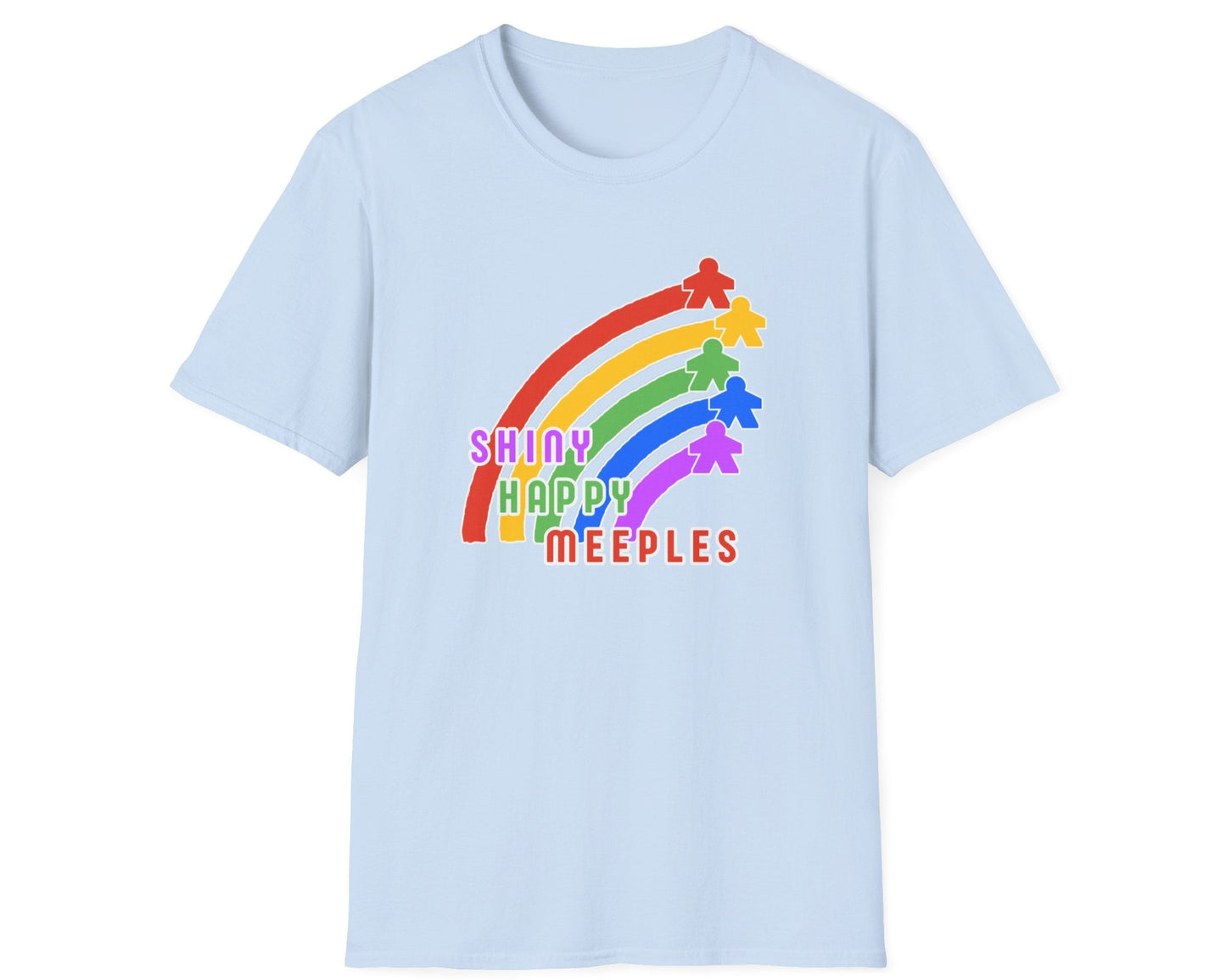 Shiny Happy Meeples T-Shirt