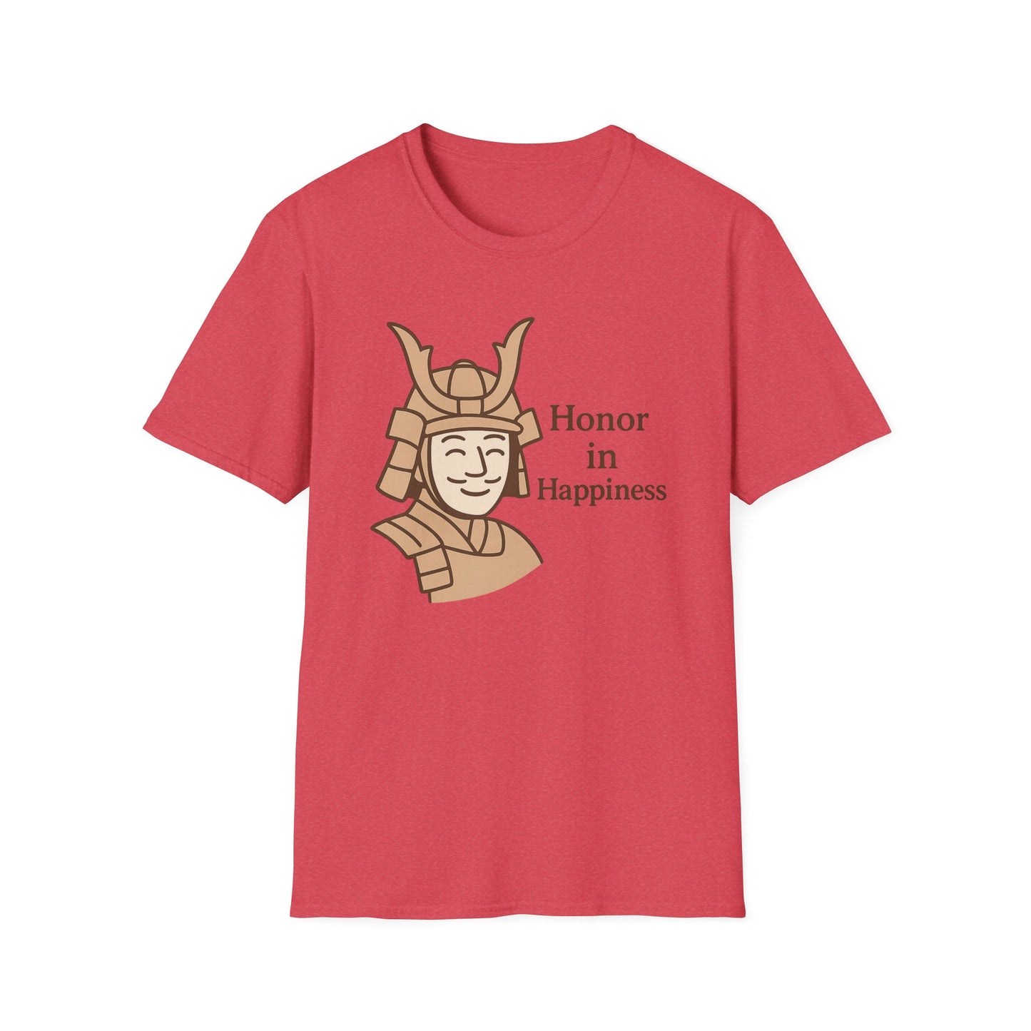 Samurai Honor In Happiness T-Shirt