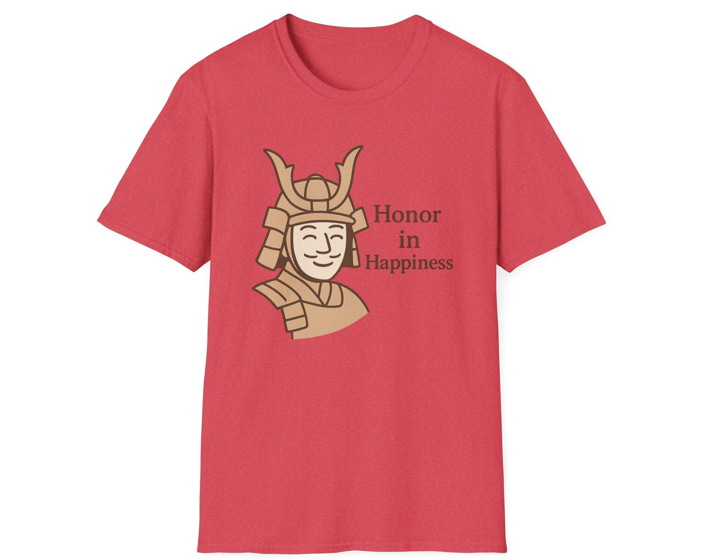 Samurai Honor In Happiness T-Shirt