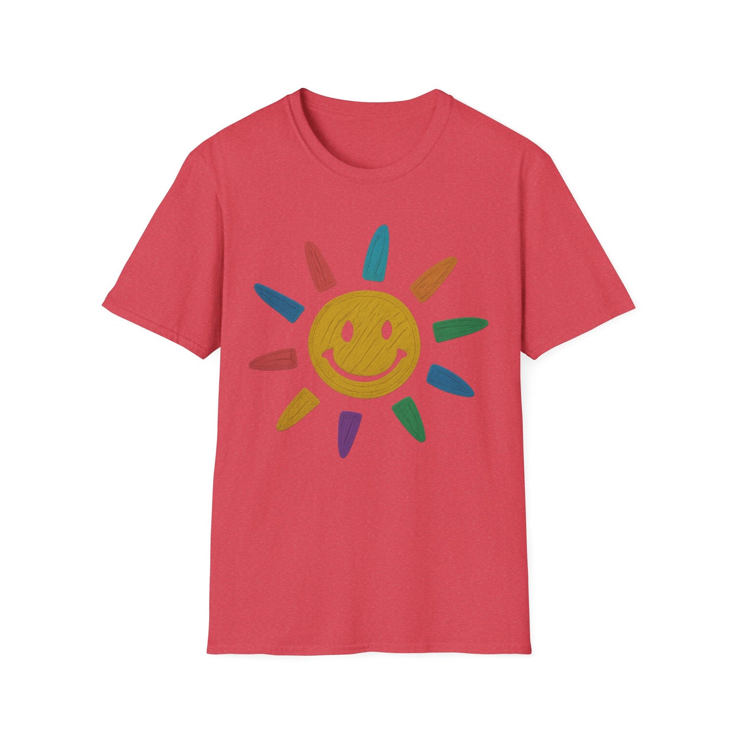 Smiley Chalk Sun T-Shirt