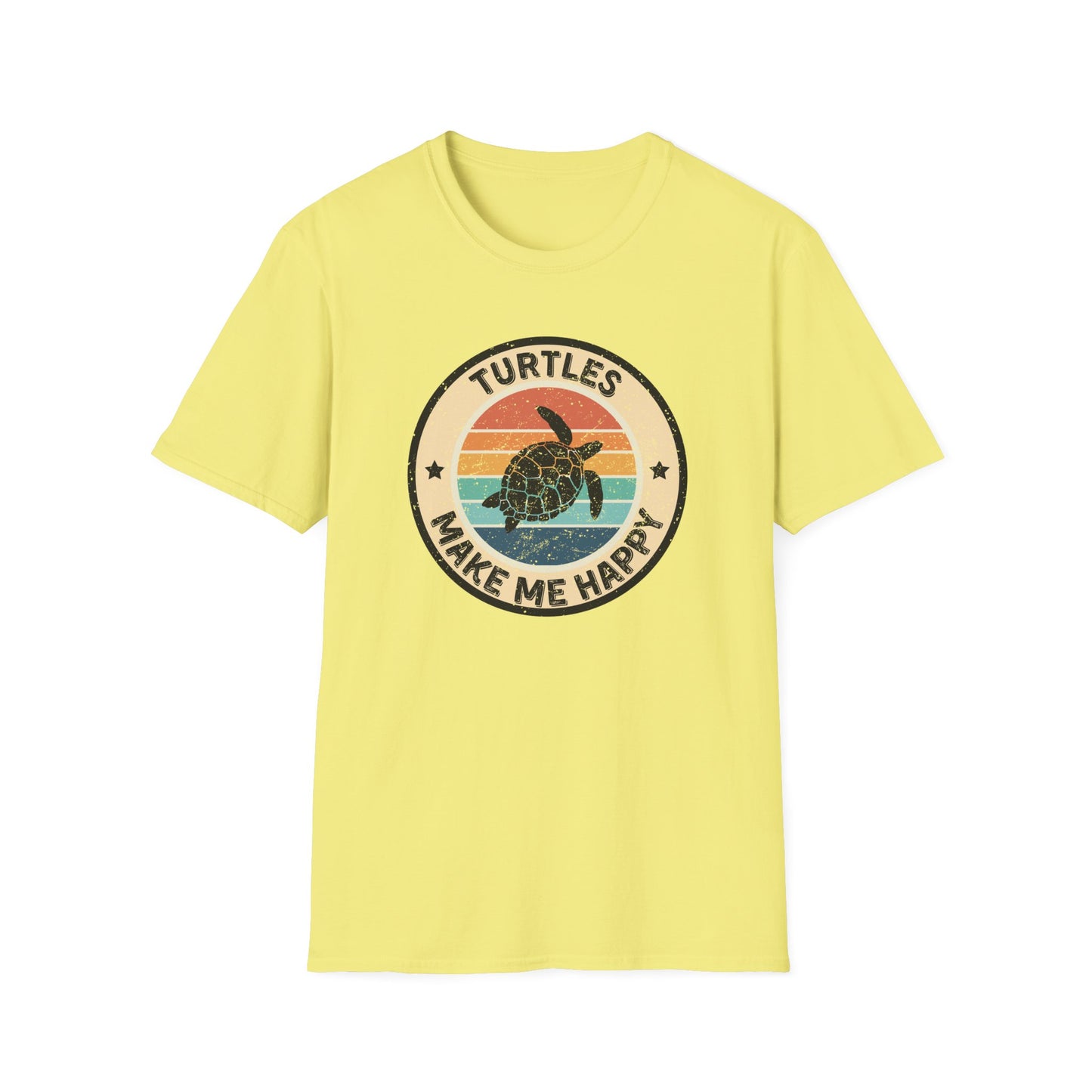 Turtles Make Me Happy T-Shirt