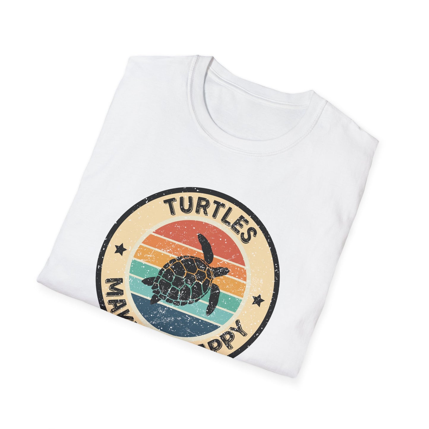 Turtles Make Me Happy T-Shirt
