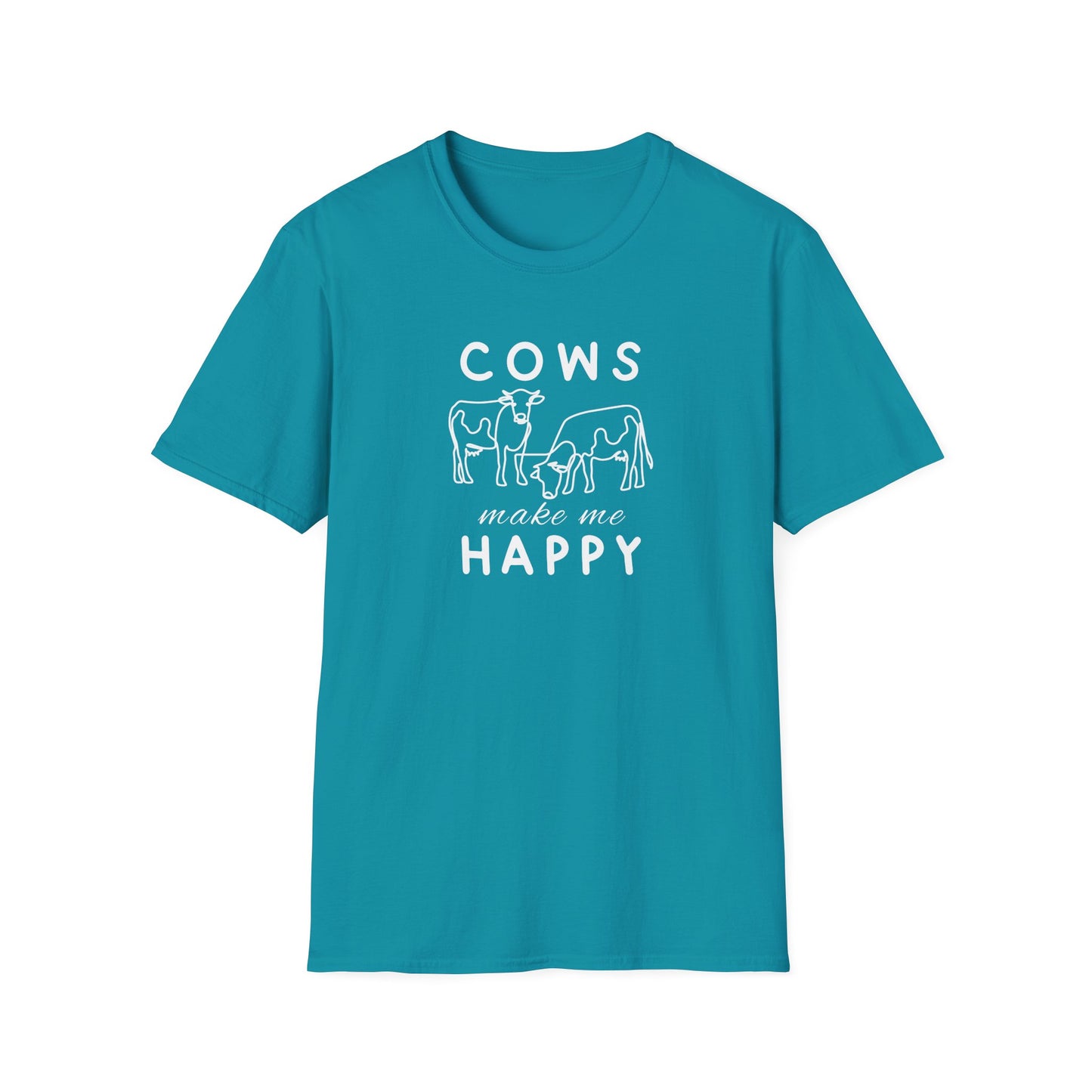 Cows Make Me Happy T-Shirt