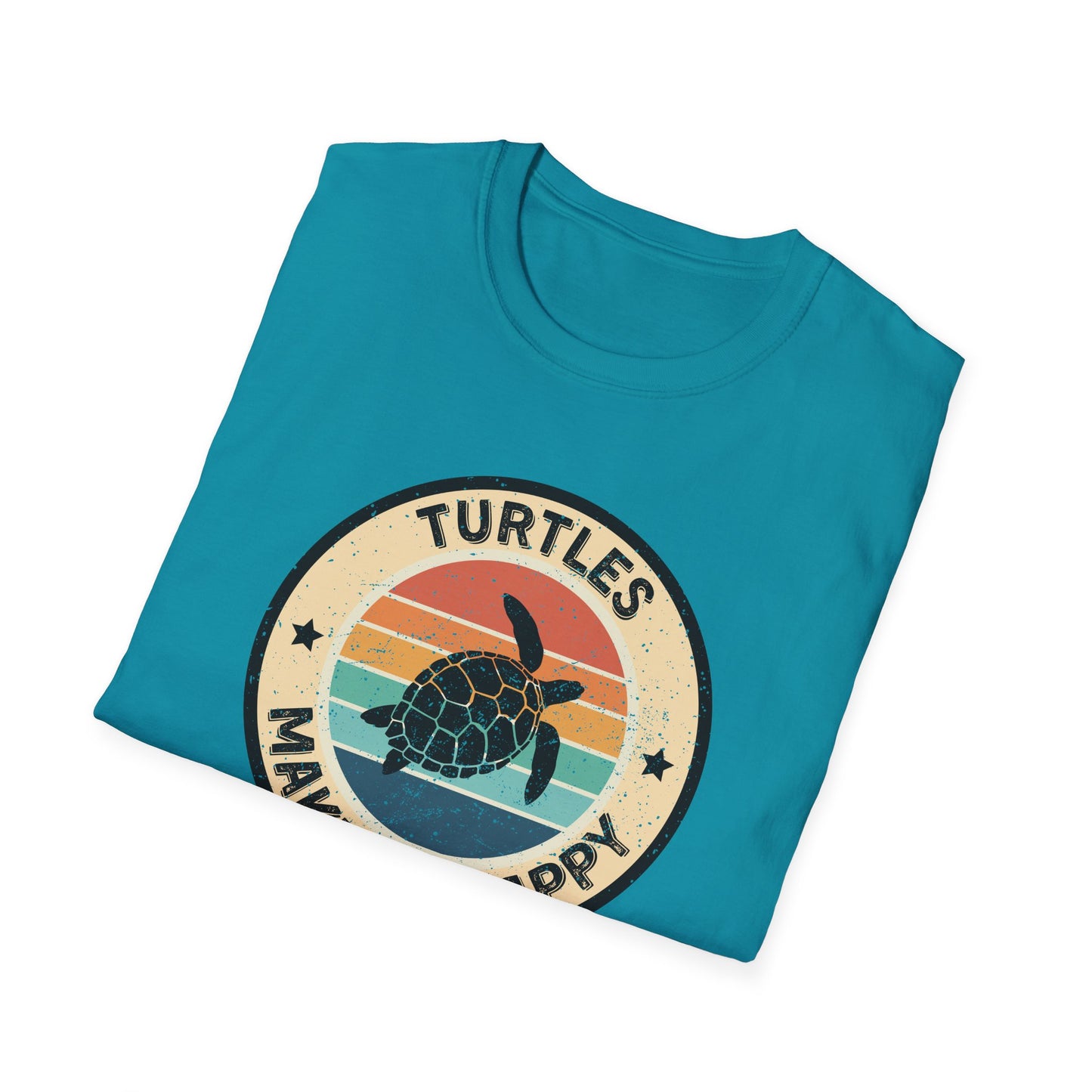 Turtles Make Me Happy T-Shirt