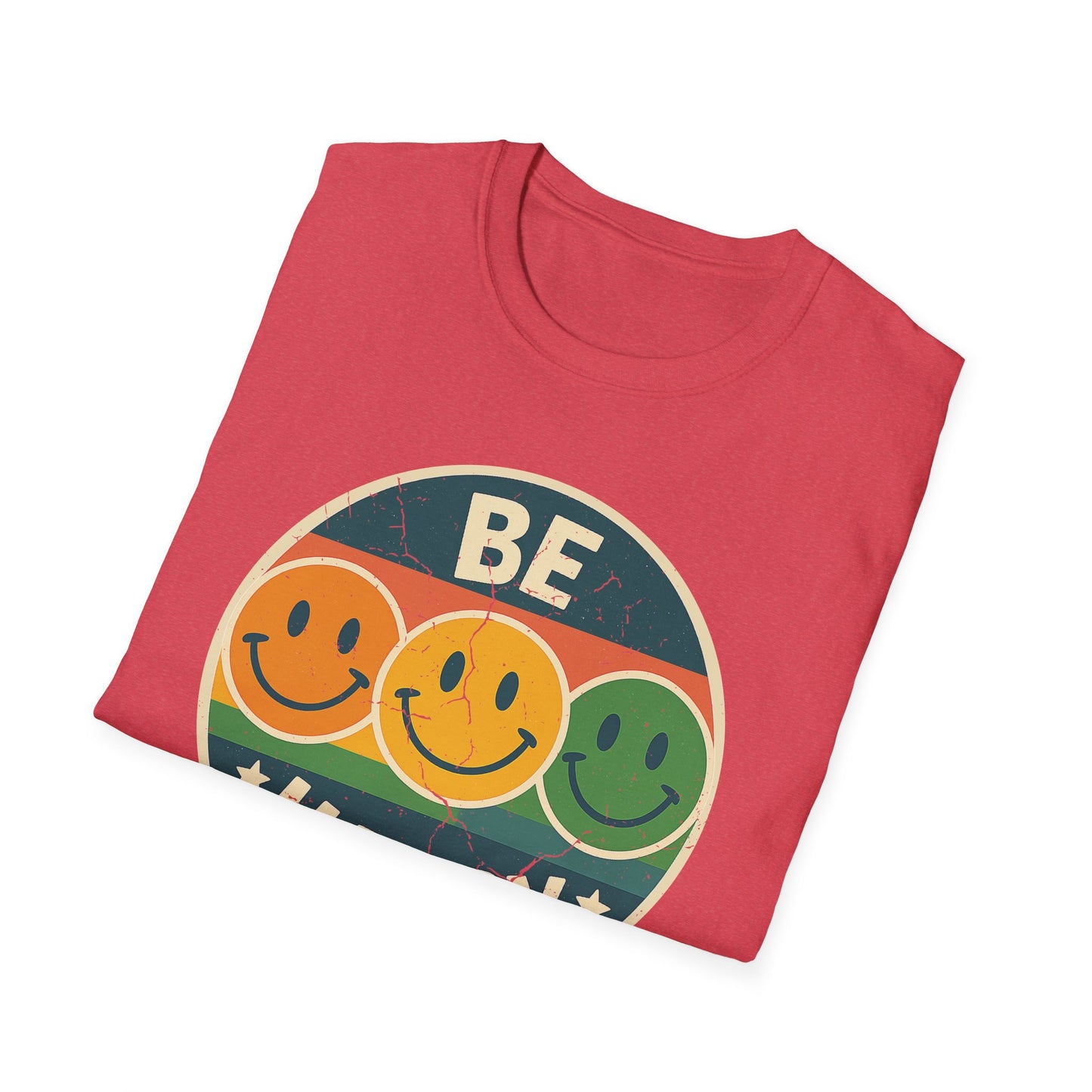 Be Happy Smile Face T-Shirt