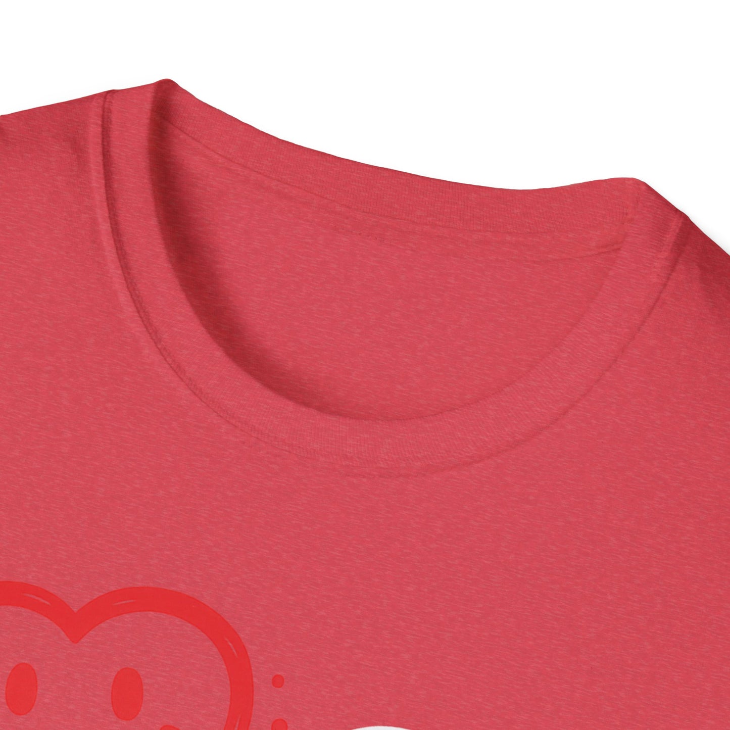 Smile Faces Red White Blue T-Shirt