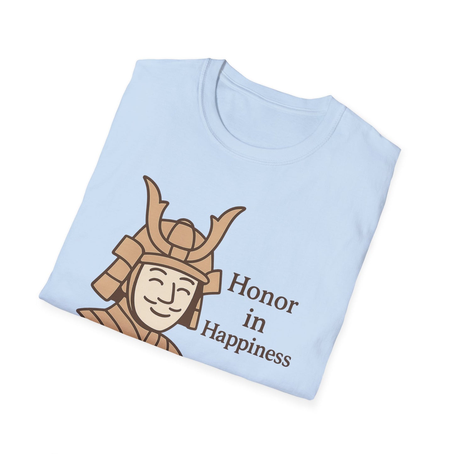 Samurai Honor In Happiness T-Shirt