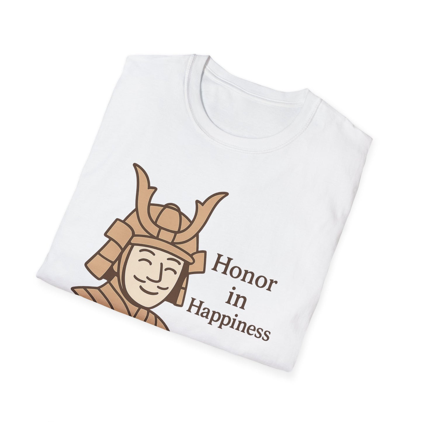 Samurai Honor In Happiness T-Shirt