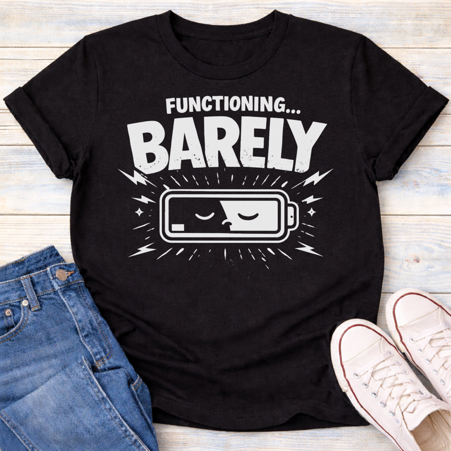 Functioning Barely T-Shirt