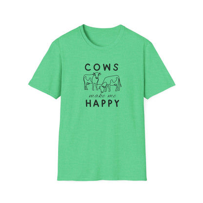 Cows Make Me Happy T-Shirt