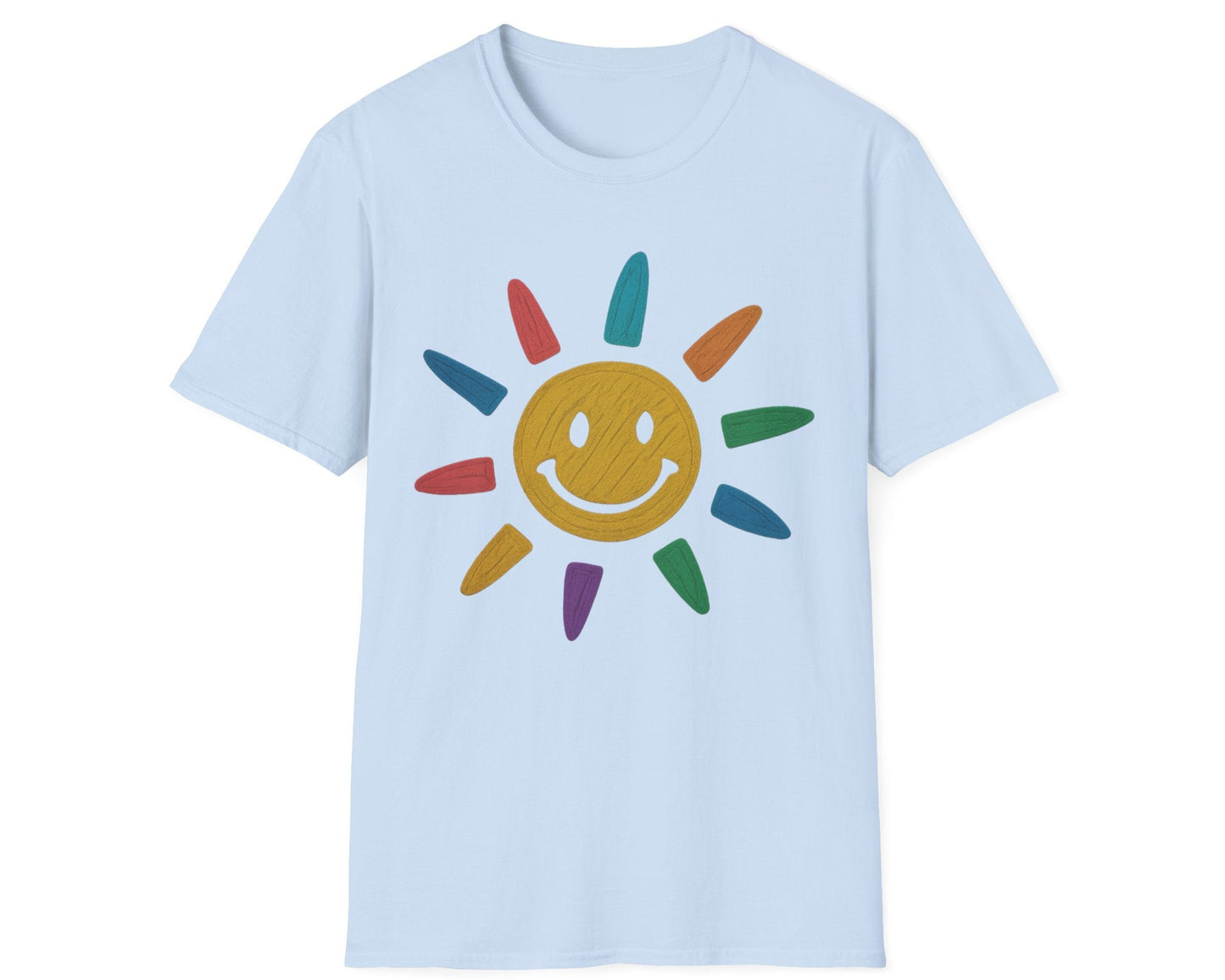Smiley Chalk Sun T-Shirt