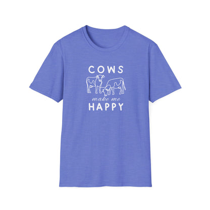 Cows Make Me Happy T-Shirt