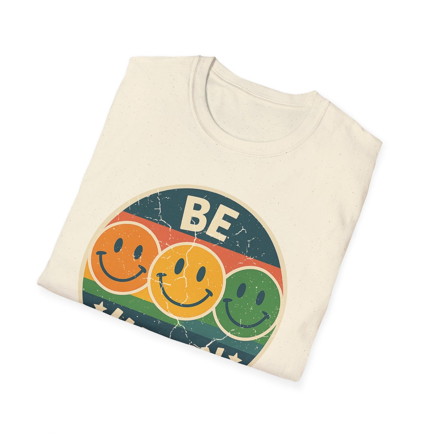 Be Happy Smile Face T-Shirt