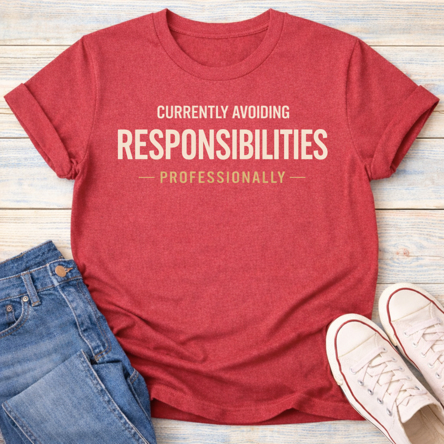Currently Avoiding Responsibilities T-Shirt