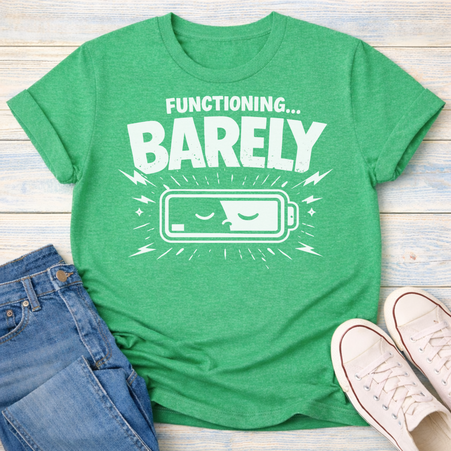 Functioning Barely T-Shirt