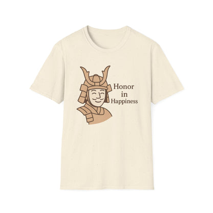 Samurai Honor In Happiness T-Shirt