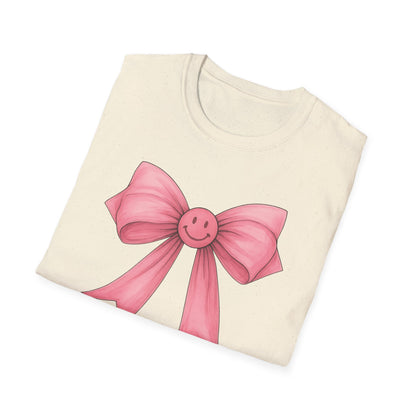 Ribbon Smiley Face T-Shirt