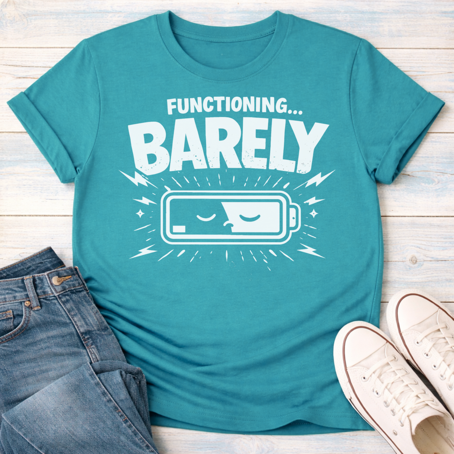 Functioning Barely T-Shirt