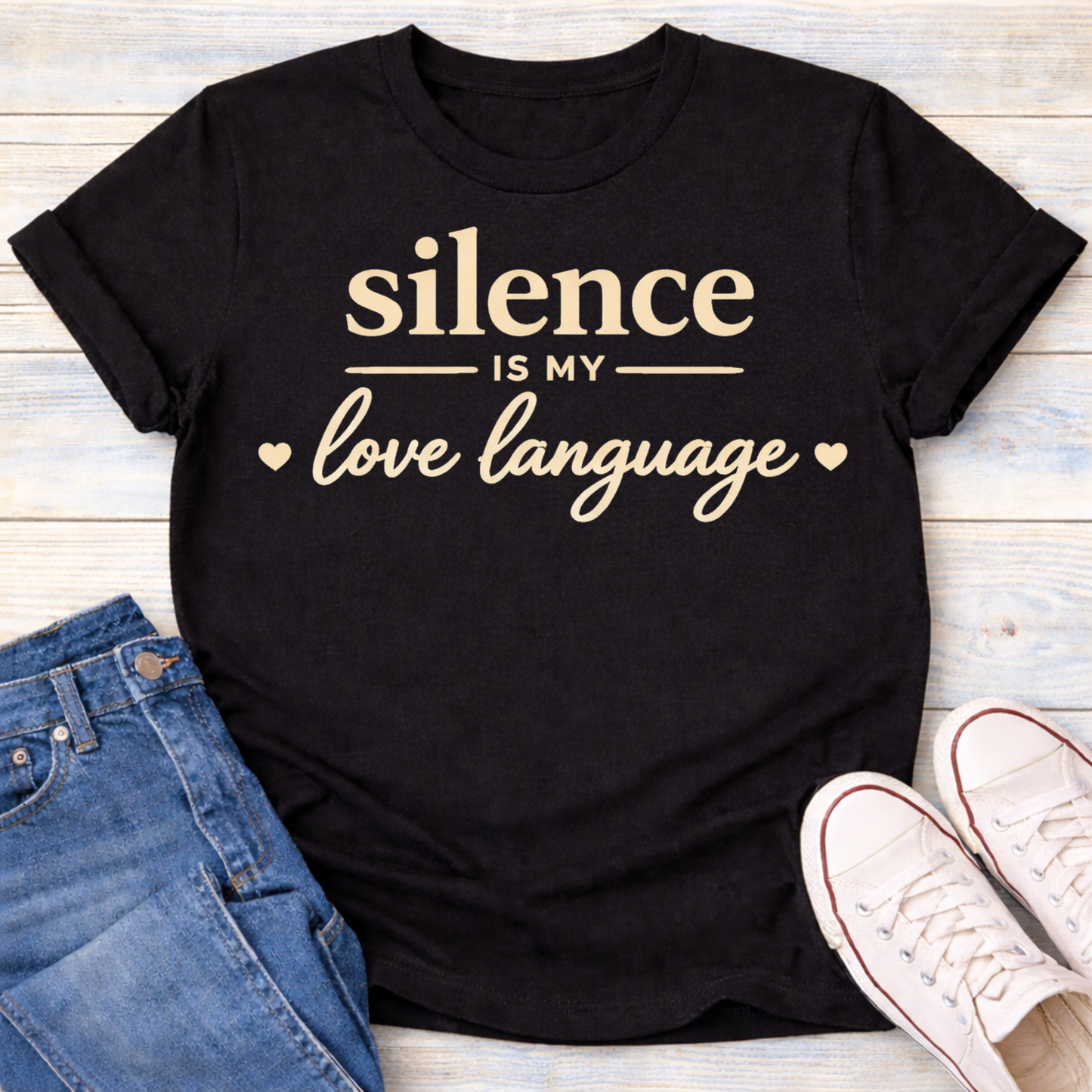 Silence Is My Love Language T-Shirt