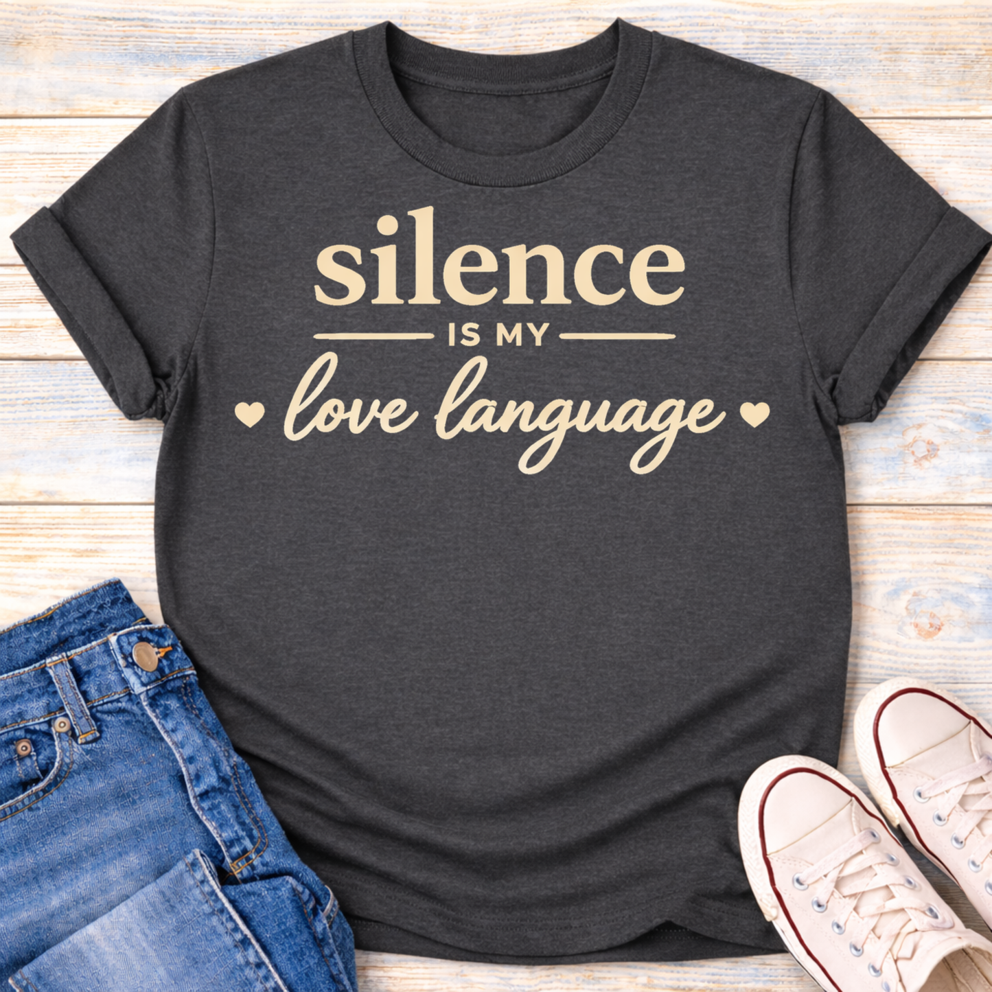 Silence Is My Love Language T-Shirt