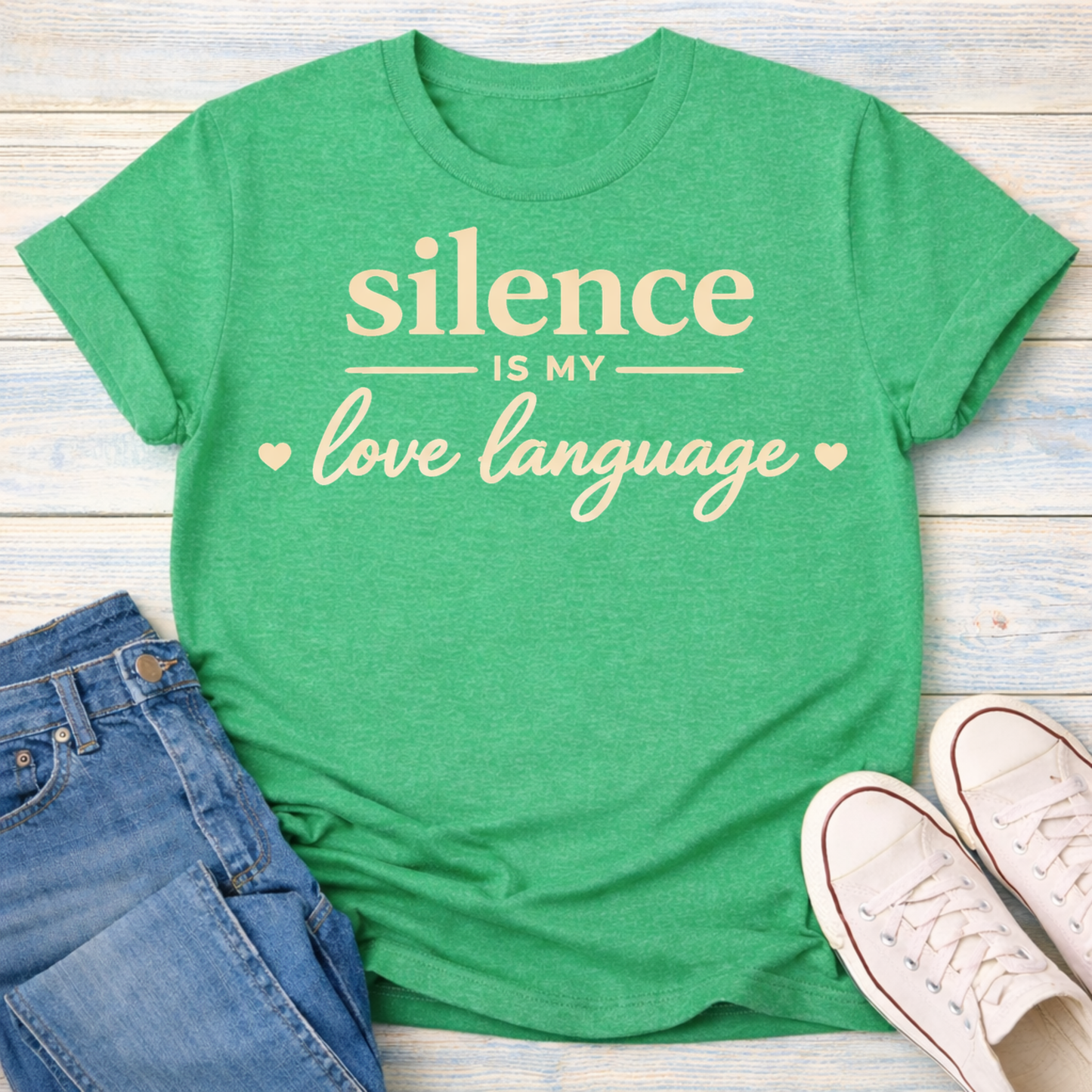 Silence Is My Love Language T-Shirt