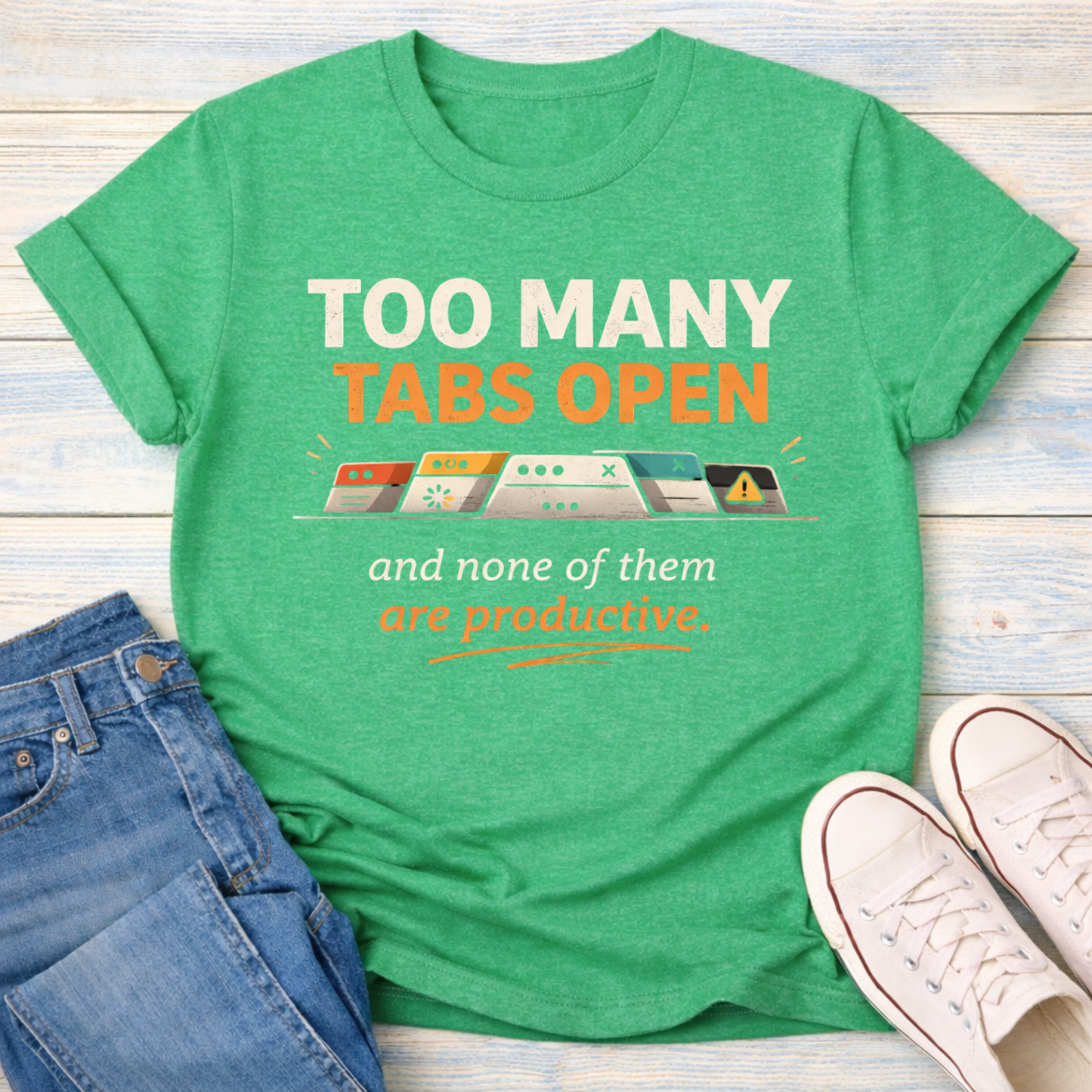 Too Many Tabs Open T-Shirt