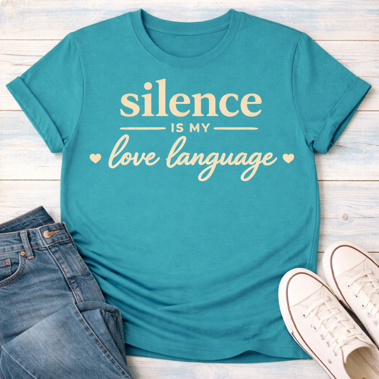 Silence Is My Love Language T-Shirt