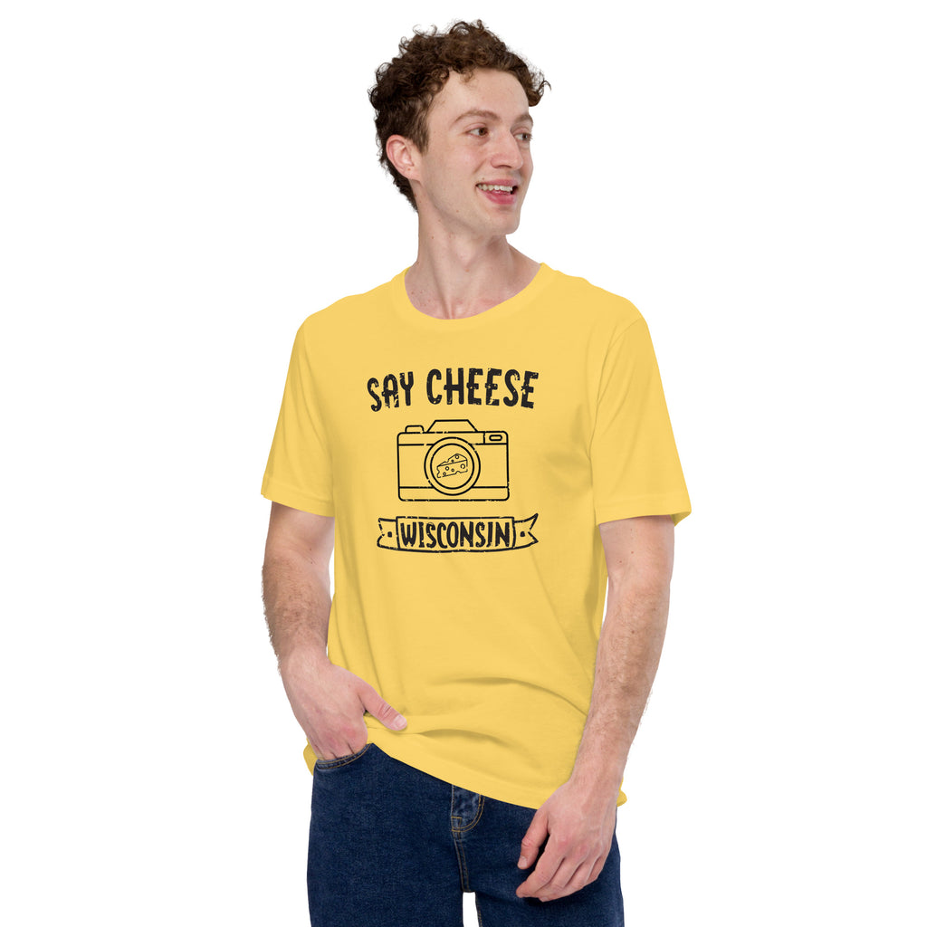 Say Cheese Wisconsin Tshirt